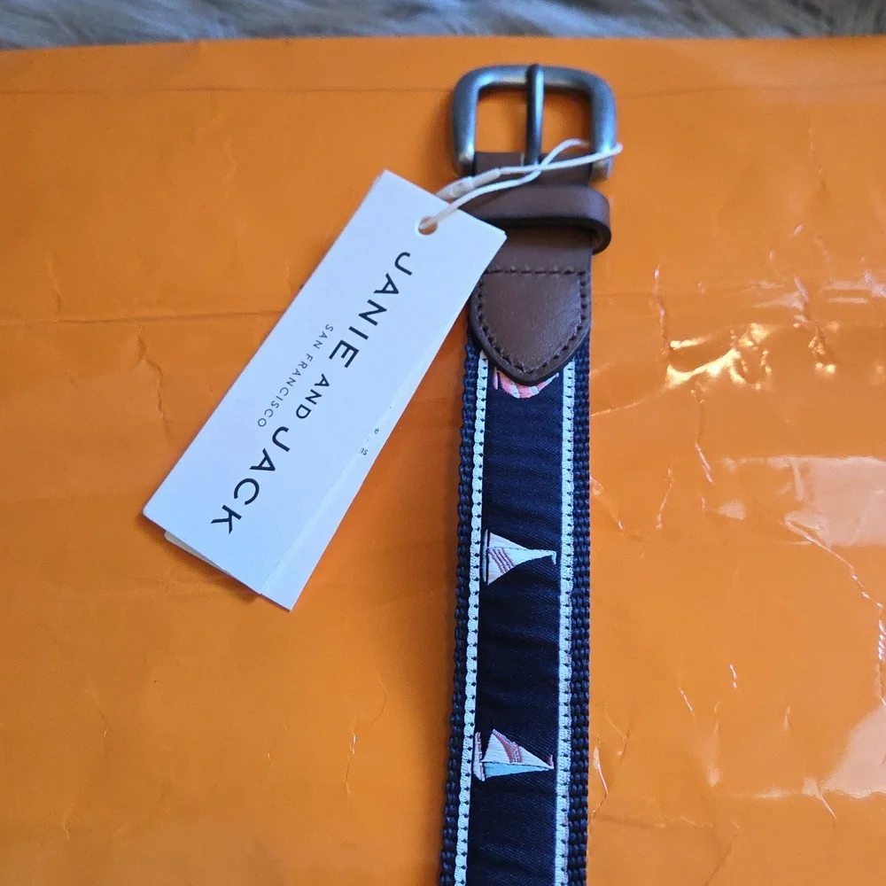 Nwt! Janie And Jack Toddler Boy Belt